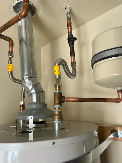 Water heater installation and plumbing repair in Wade